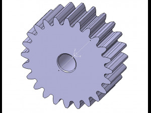 M2 Z24 SPUR GEAR B20 3Dモデル