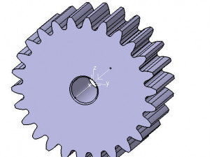 M2 Z26 SPUR GEAR B20 3D 모델