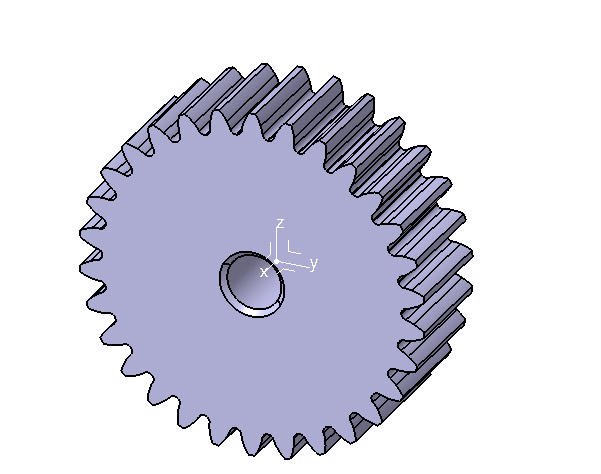 M2 Z30 SPUR GEAR B20 3Dモデル .c4d .max .obj .3ds .fbx .stl .blend 