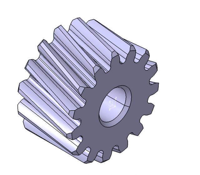 M1 Z15 HELICAL GEAR B10 ANGEL 20 LEFT RIGHT Model 3D .c4d .max .obj .3ds .fbx .stl .blend
