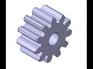 M3 Z11 SPUR GEAR B20 3D Model
