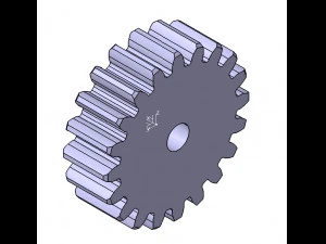 M3 Z20 スパーギア B20 3Dモデル