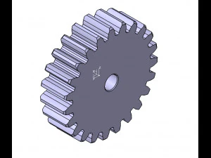 M3 Z23 SPUR GEAR B20 3D Model
