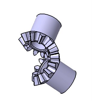 M1 Z10 BEVEL GEAR 3Dモデル .c4d .max .obj .3ds .fbx .stl .blend 