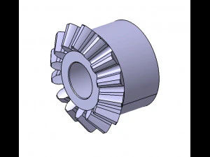 INGRANAGGIO CONICO M1 Z14 Modello 3D