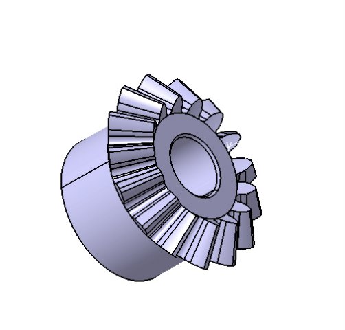 M1 Z15 КОНІЧНА ЗУБЧА 3D Модель .c4d .max .obj .3ds .fbx .stl .blend 