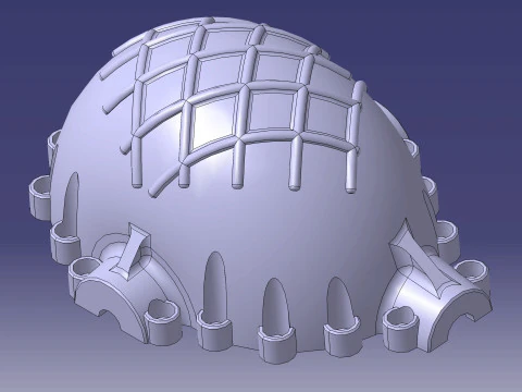 High-Quality Differential Gear 3D Model