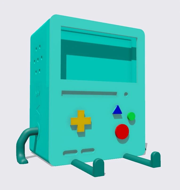 BMO Switch stand 3D Print Model .c4d .max .obj .3ds .fbx .stl .blend 