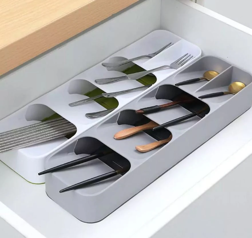 Kitchen Cutlery Organiser 3D Print Model .c4d .max .obj .3ds .fbx .stl .blend