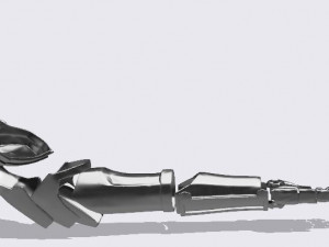 Fullmetal Alchemist Edward Elric Arm for cosplay 3D Принт Модель