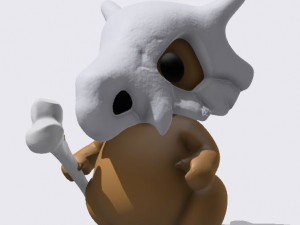 Cubone Funko 3D Print Model