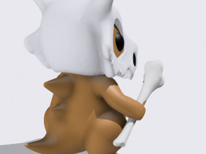 Cubone Funko 3D Print Model