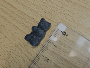 Gummy bear earring Modelo de Impressão 3D