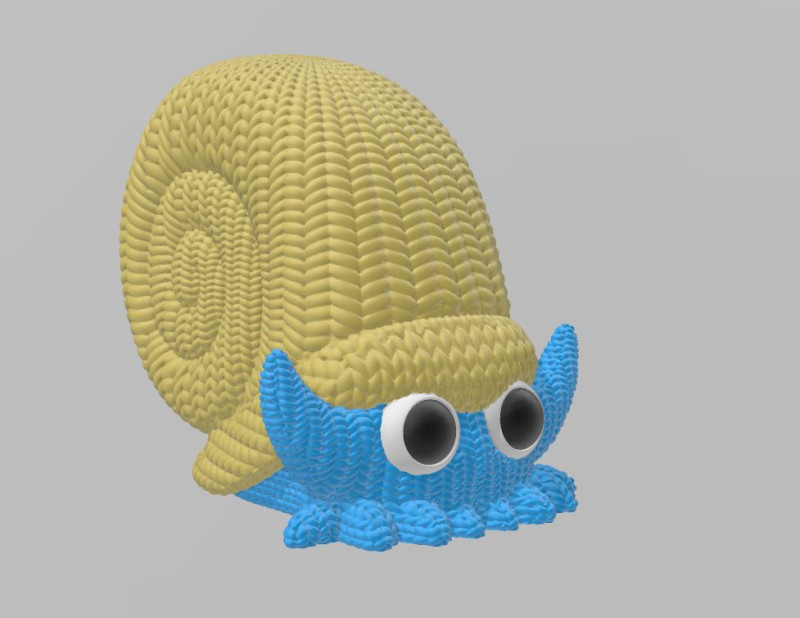 Omanyte tejido 3D प्रिंट मॉडल .c4d .max .obj .3ds .fbx .stl .blend 