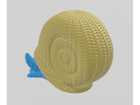 Omanyte tejido 3D प्रिंट मॉडल