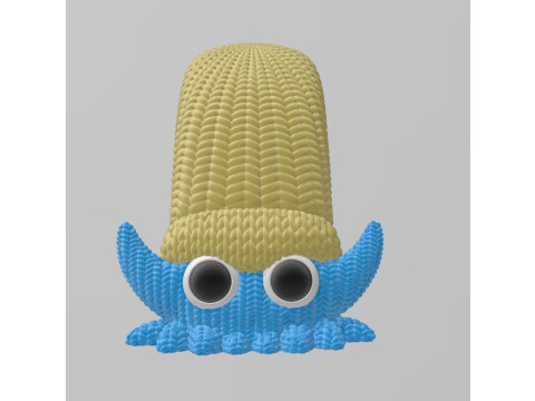 Omanyte tejido 3D प्रिंट मॉडल