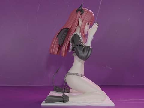 Marin cosplay Model 3D