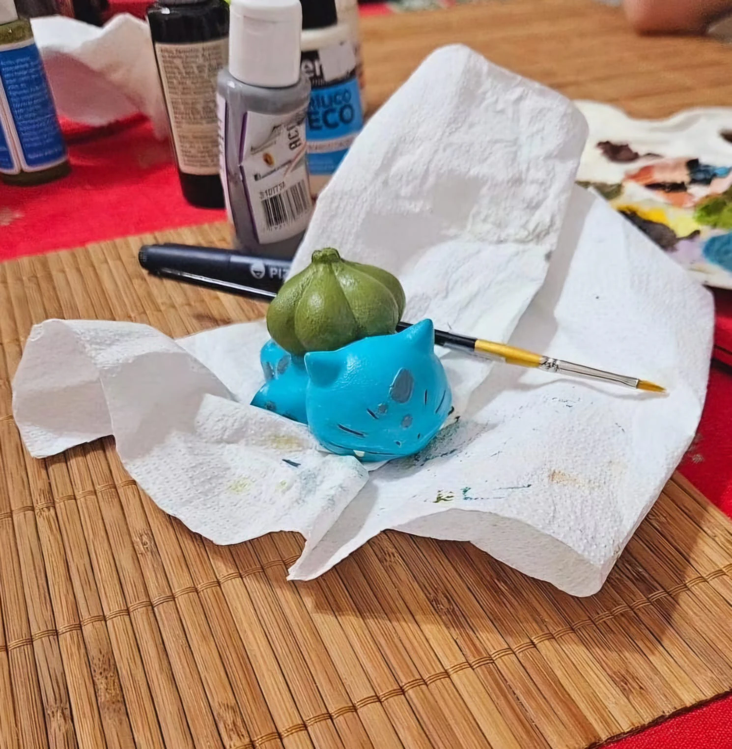 Bulbasaur sleeping 3D Print Model .c4d .max .obj .3ds .fbx .stl .blend