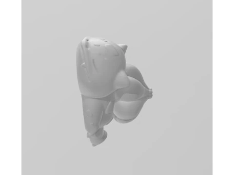 Bulbasaur sleeping 3D Print Model