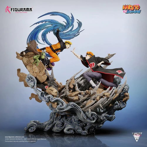 Naruto VS Pain 3D 打印模型 .c4d .max .obj .3ds .fbx .stl .blend