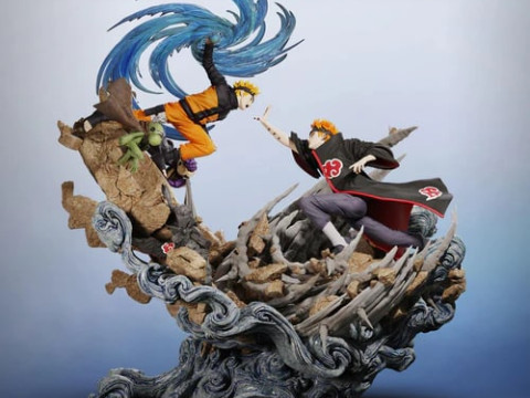 Naruto VS Pain 3D Print Model