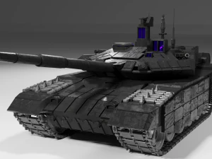 Rosyjski czołg T90-M 2022 Model 3D