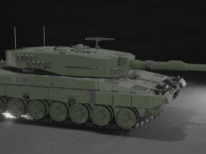 Leopard 2A4 3D-Modell