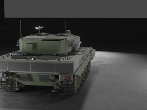 Leopard 2A4 3D-Modell