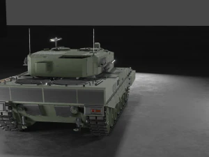 Leopard 2A4 Model 3D