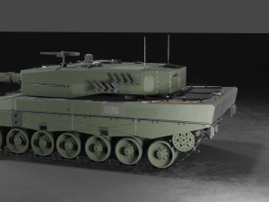 Leopard 2A4 3D-Modell