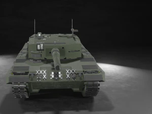 Leopard 2A4 Model 3D