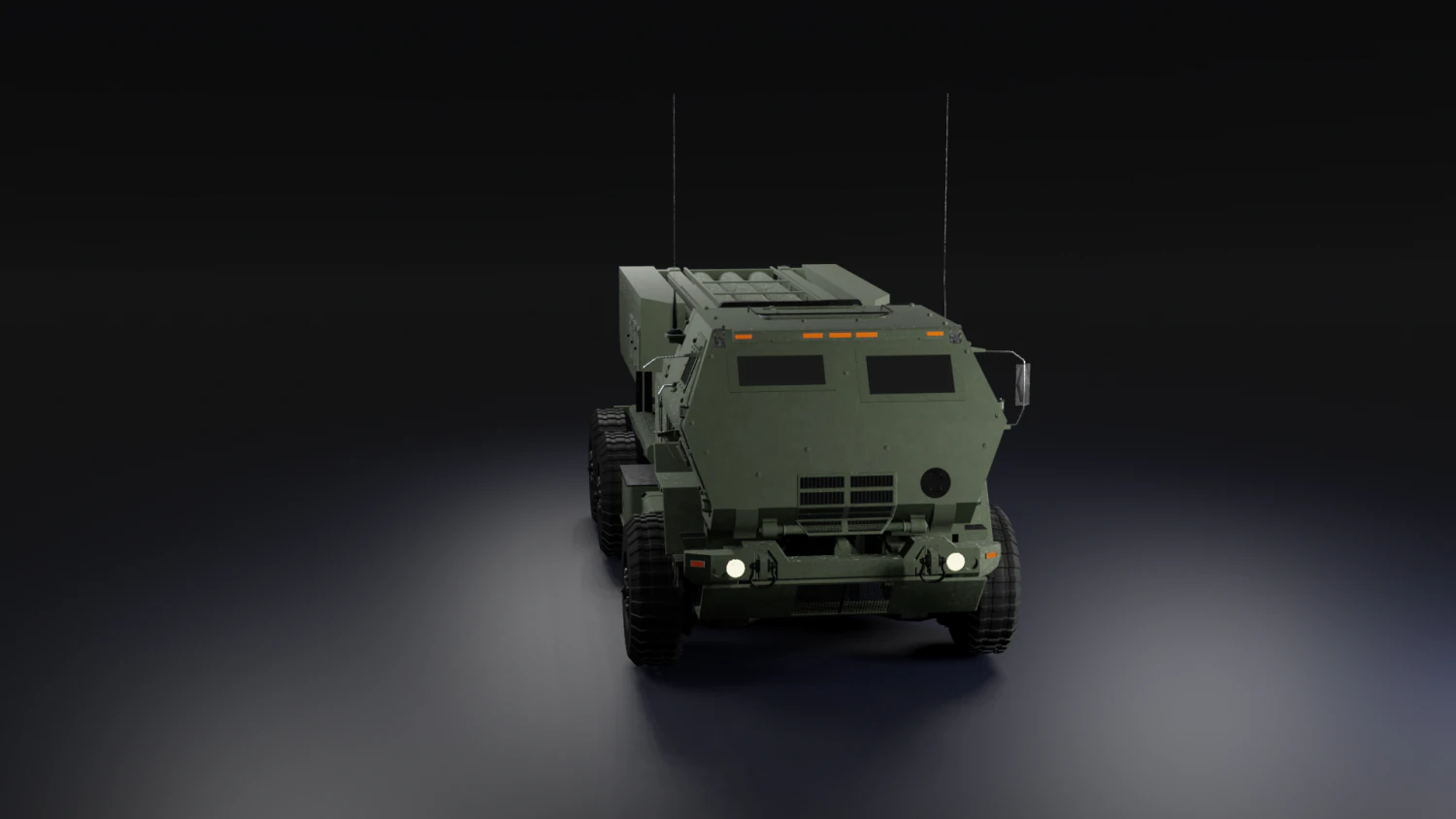 M142 HIMARS 3D Model .c4d .max .obj .3ds .fbx .stl .blend 