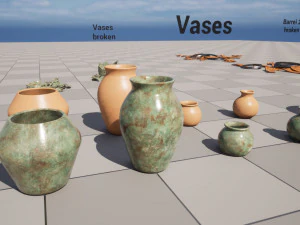 Treasure Room Props 3D Model