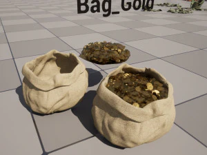 Treasure Room Props 3D Model