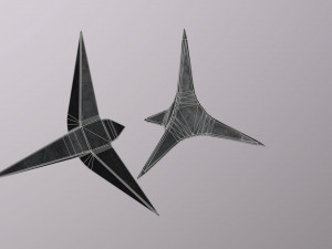 Caltrops 3D Model
