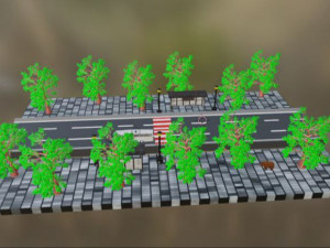 City park 3D Model