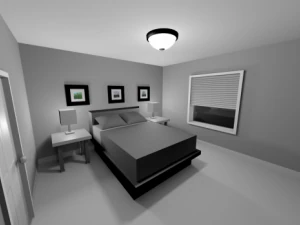 Schlafzimmer 3D Modell
