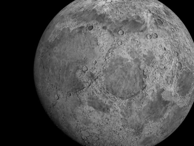 Moon 3D Model .c4d .max .obj .3ds .fbx .stl .blend