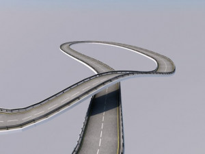 Race track 3D 模型