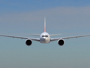 Emirates Boeing 777-300ER 3D-Modell