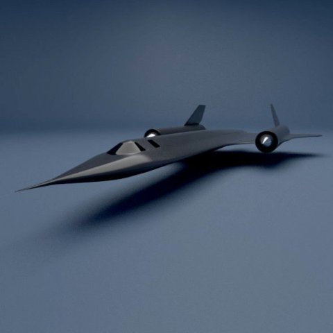 Blackbird SR-71 Modello 3D .c4d .max .obj .3ds .fbx .stl .blend 