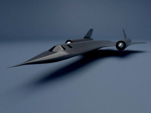 Blackbird SR-71 3D Модель