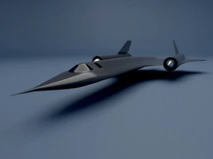 Merel SR-71 3D Model