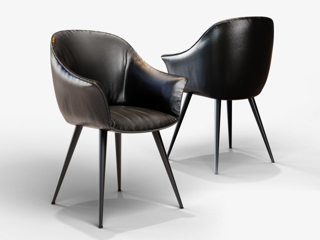 Chair Model 3D .c4d .max .obj .3ds .fbx .stl .blend 