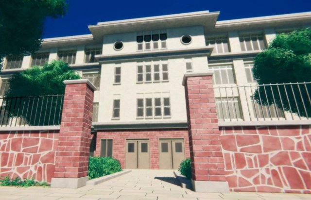 Shcool 3D Model .c4d .max .obj .3ds .fbx .stl .blend