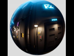 Skybox 2 Modello 3D