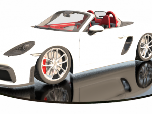 Porsche 718 3D 모델