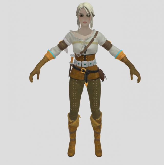CIRI 3D Model .c4d .max .obj .3ds .fbx .stl .blend 