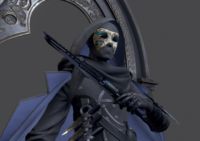 The Phantom Rogue 3D 모델 .c4d .max .obj .3ds .fbx .stl .blend 
