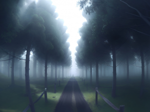 SkyBox Uncanny Forest 3D 모델